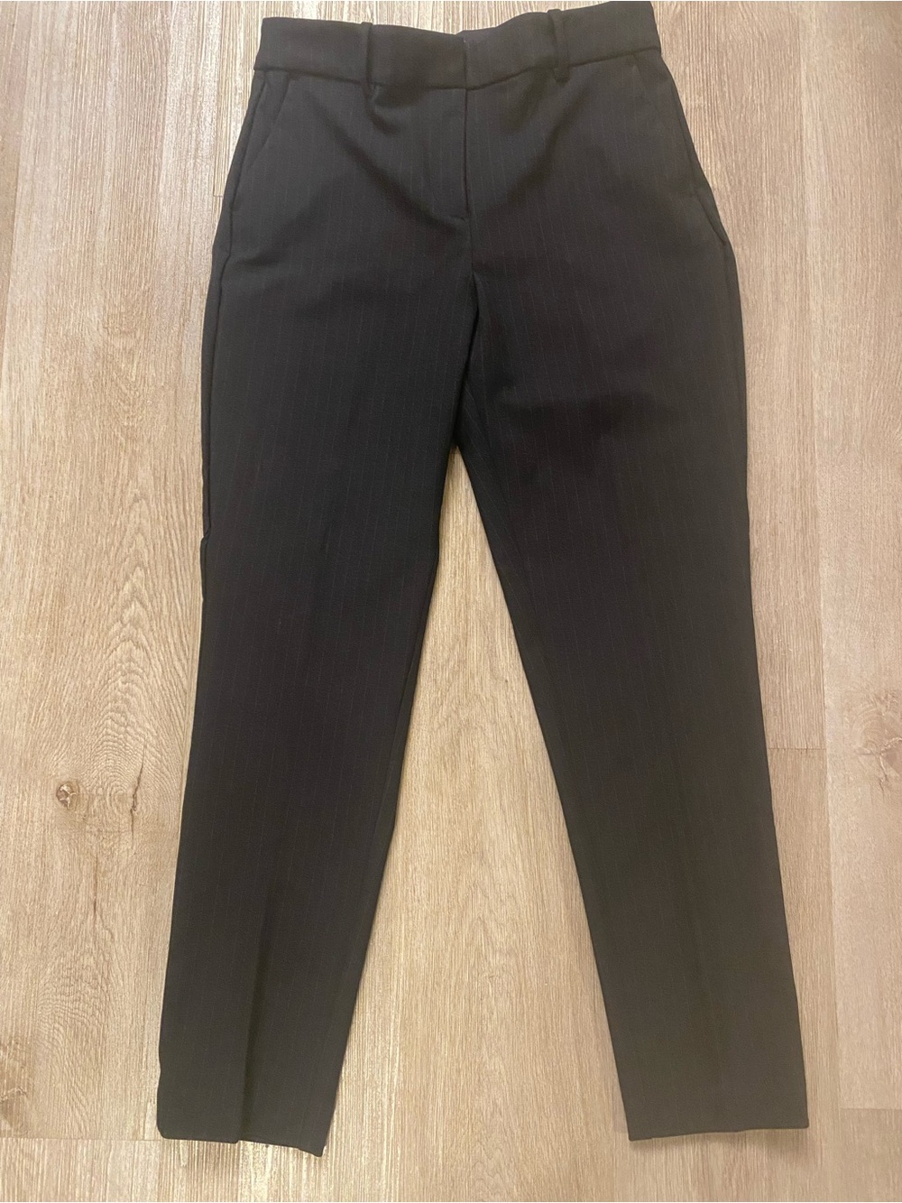 H&M Classic Tailored Pinstripe Dress Pants - Ankle Length